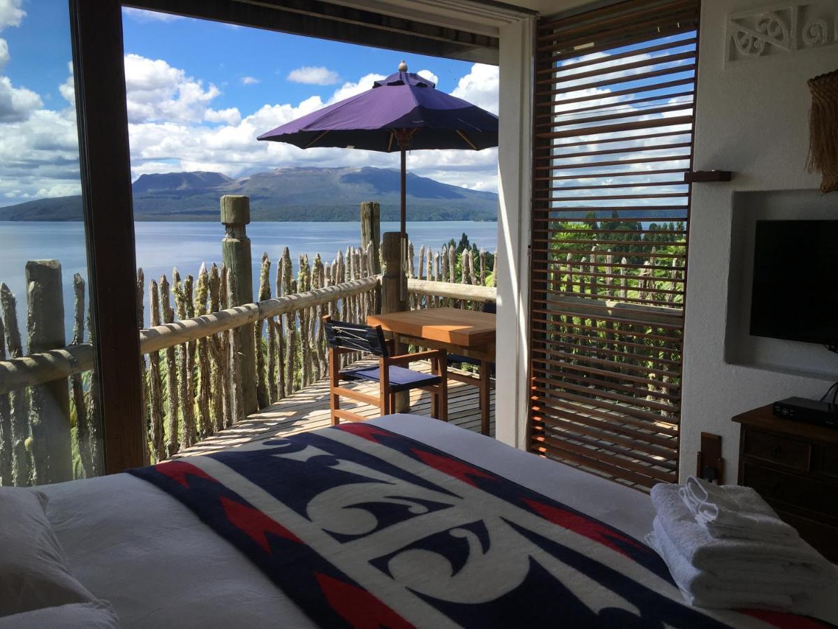 Te Whare -Lake Tarawera Tree-Top Nest Exterior foto