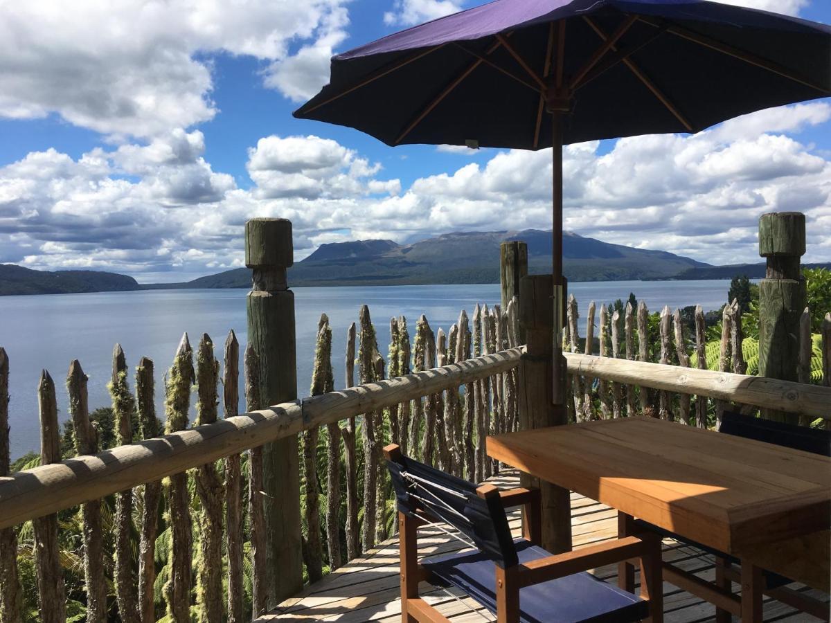 Te Whare -Lake Tarawera Tree-Top Nest Exterior foto