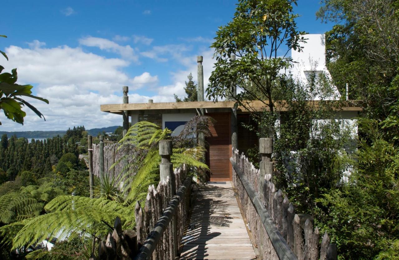 Te Whare -Lake Tarawera Tree-Top Nest Exterior foto